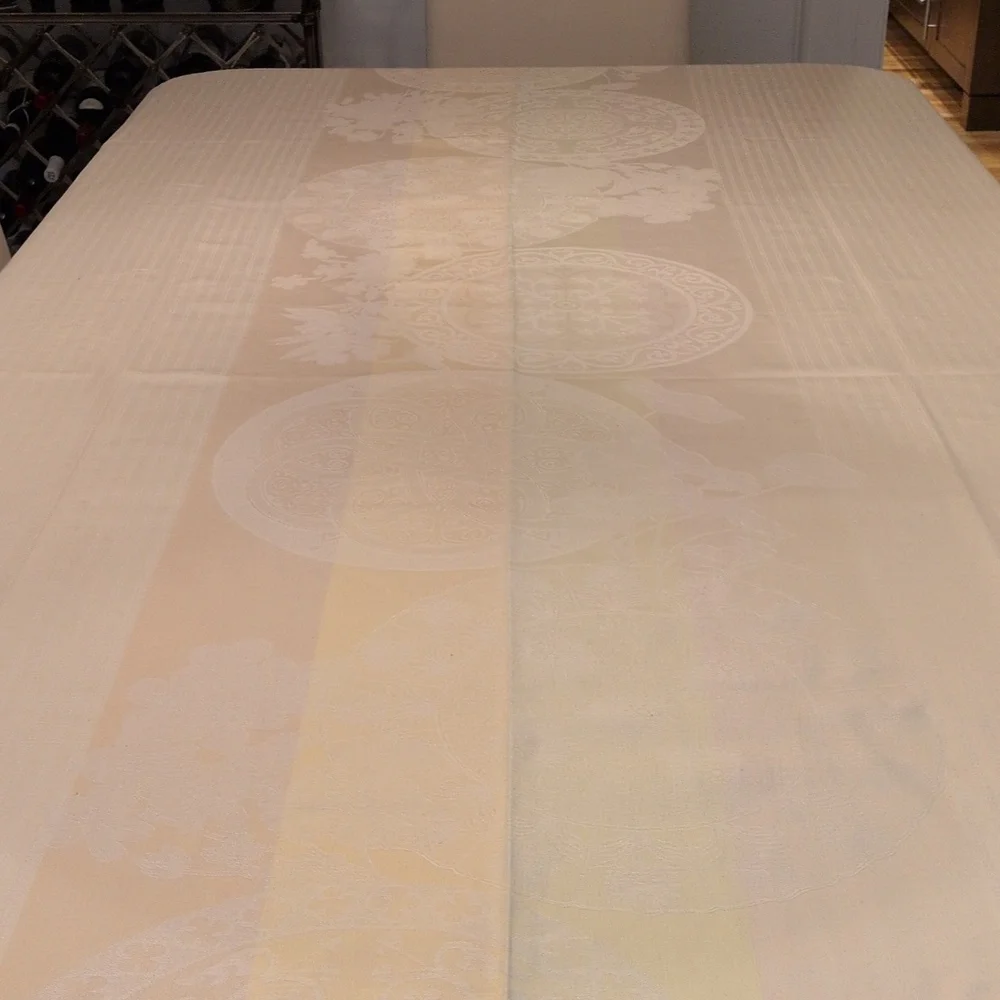 Linen Tablecloth By Primrose Bordier In Pastel Colors - Picture 7 of 8